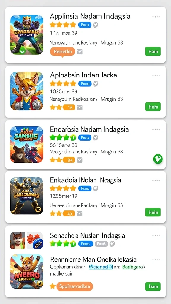 nabob77 - Karakter unik yang bisa dipilih dan dikustomisasi.