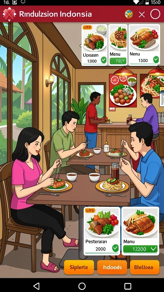 superhoki - Tampilan menarik dari menu utama SUPERHOKI.
