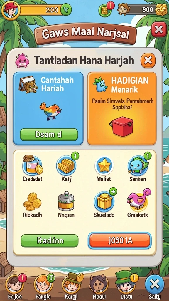 superhoki - Interaksi sosial melalui fitur chat yang menyenangkan.